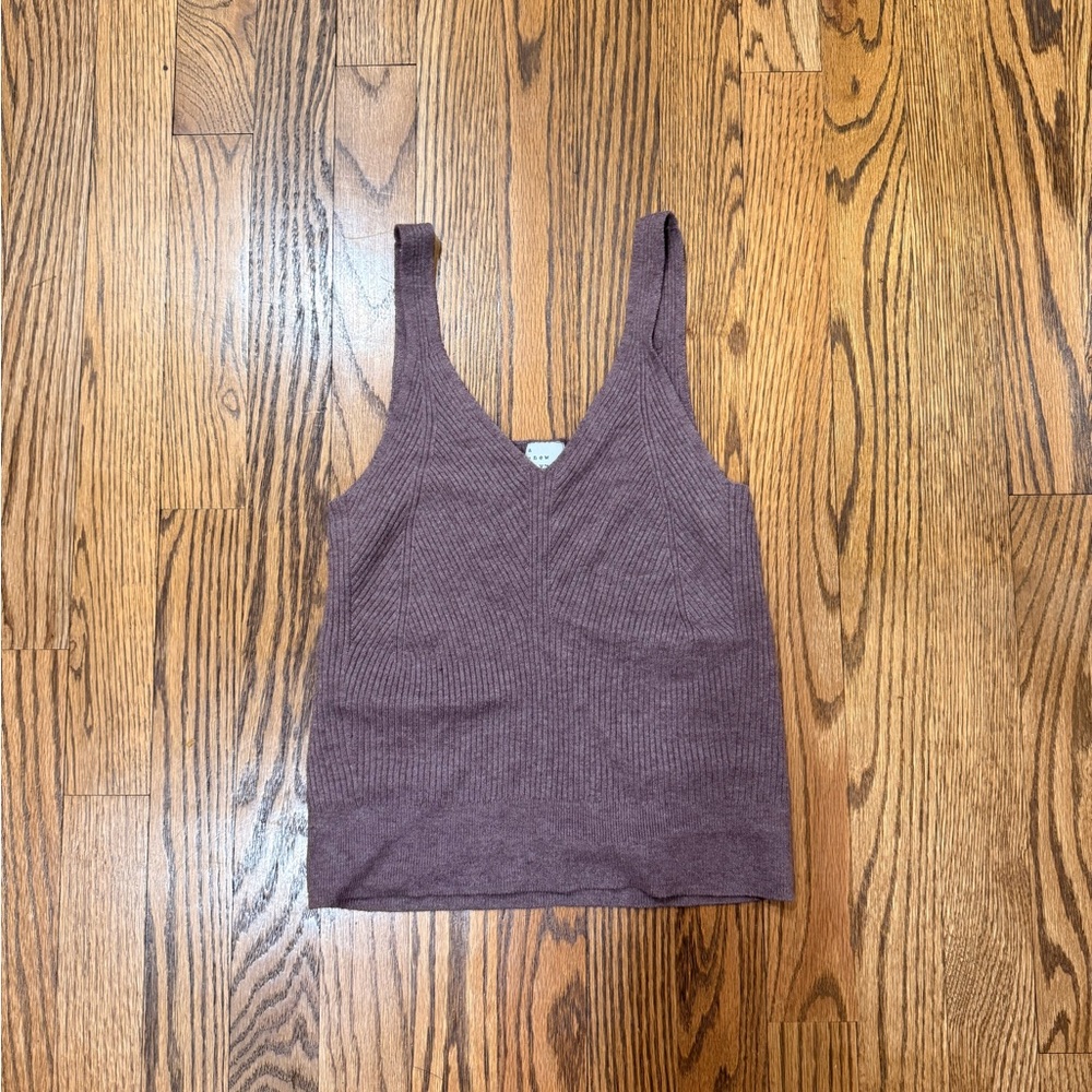 a new day Women's Ribbed Tank Top - purple